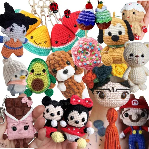 Crochet, macramé, amigurumi y trapillo