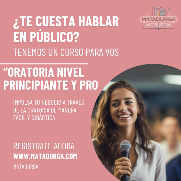 Oratoria nivel inicial y pro