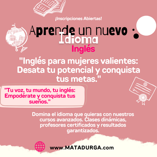 Curso inglés para mujeres