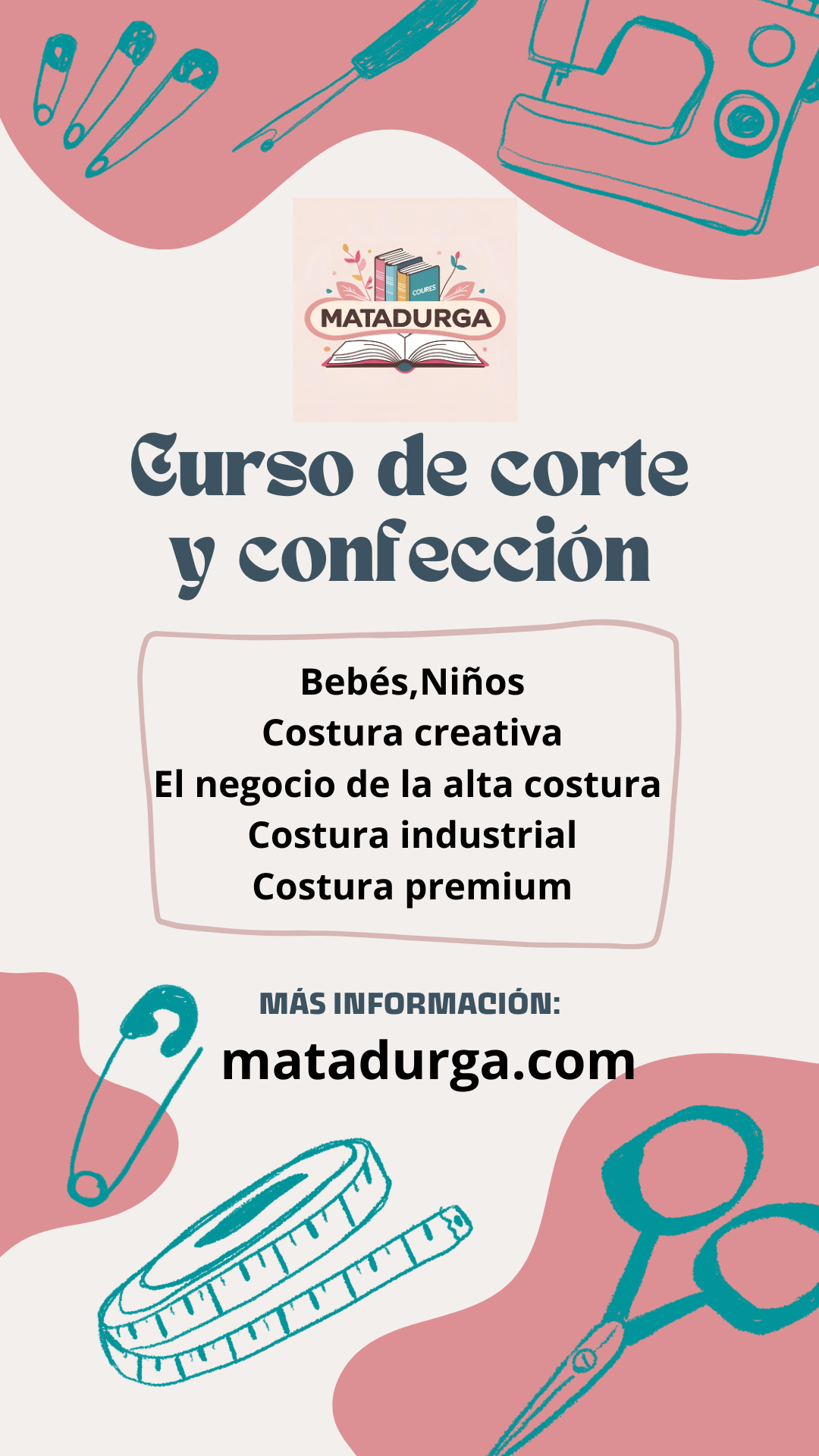 CURSO Maestría en Diseño y Costura