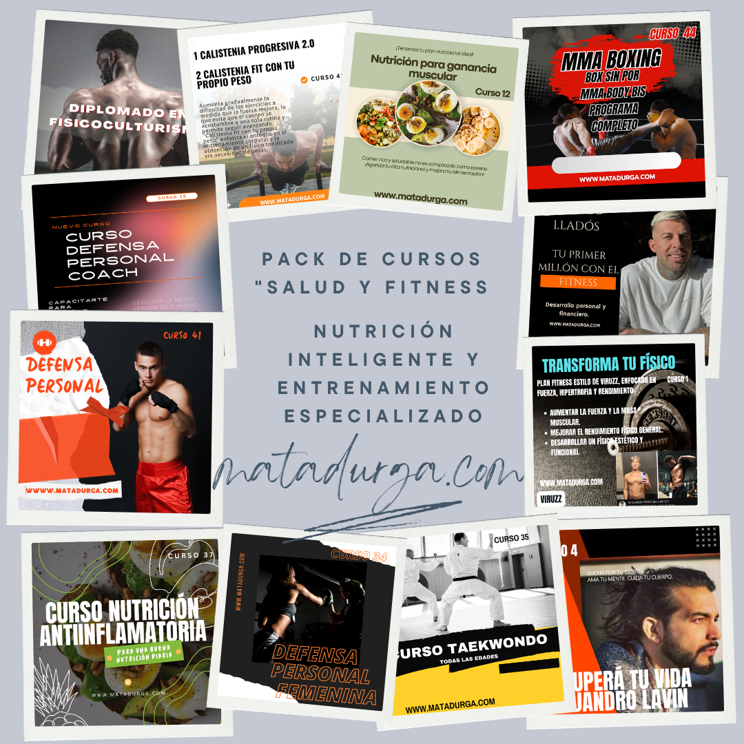Pack de cursos "Salud y Fitness"