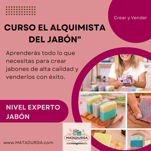 "Curso pro jabones artesanales"