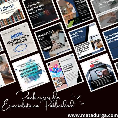 Pack cursos "Especialista en Publicidad"